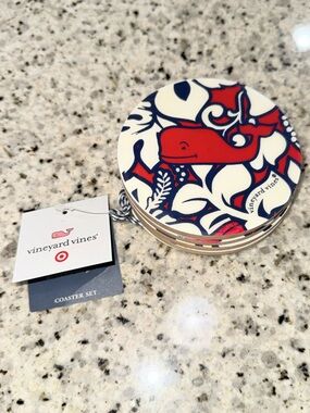 Vineyard Vines for Target coasters